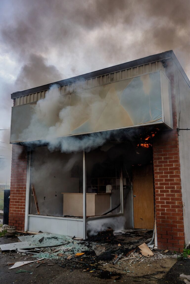 burnt small business